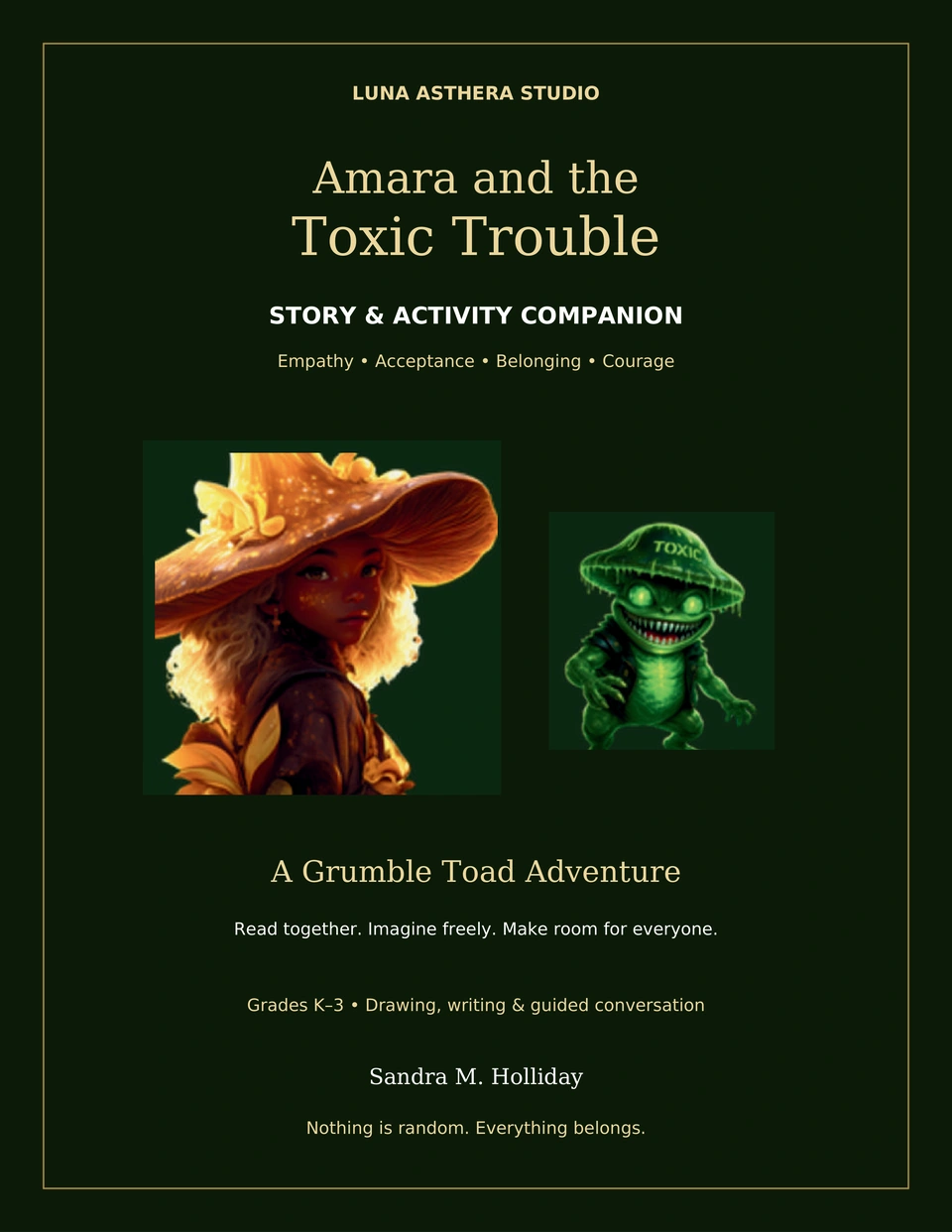 Amara and the Toxic Trouble — Story & Activity Companion cover