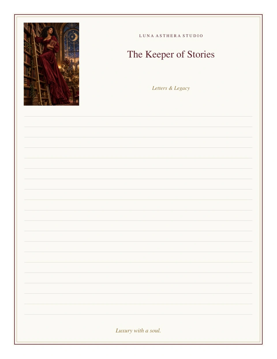 Approved artwork for The Keeper of Stories writing set
